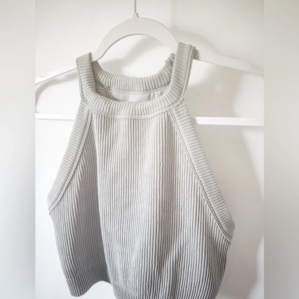 Aerie Superchill Seamless High Neck Top - Picture 8 of 11